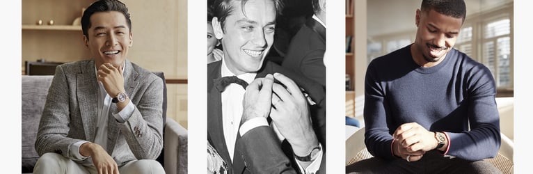 montre Piaget Altiplano portée par Hu Ge, Alain Delon et Michael B. Jordan