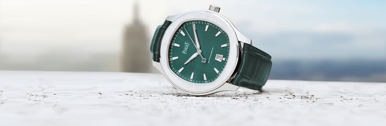 Piaget Polo S 腕錶,配備精鋼錶殼
