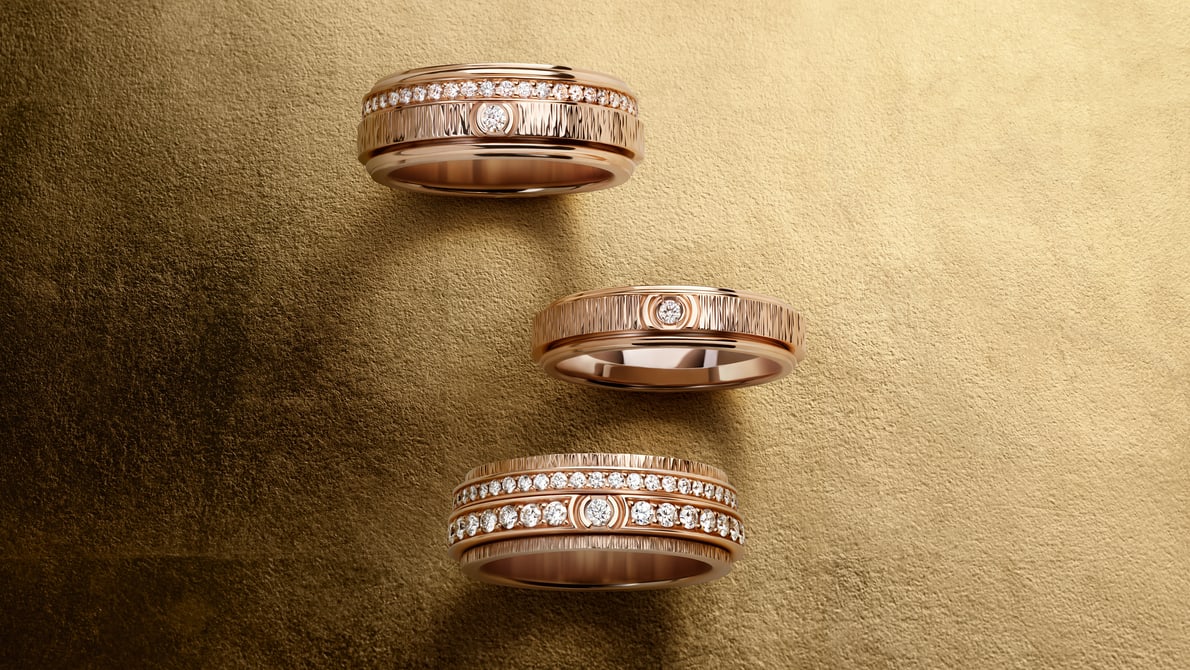 ピアジェPiaget 純正ベルト〈ポセション用〉サテン・ブラウン 約１４mm PIAGET - (新品・訳あり)ピアジェ ポセション 替えベルト サテン