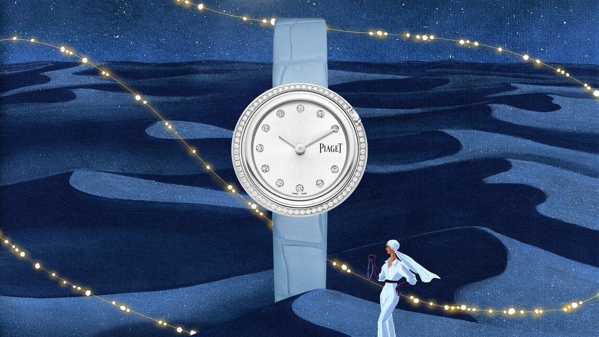 Piaget Polo steel rose gold diamond watch Holiday season