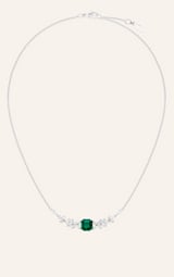 鉆石與祖母綠高級珠寶項鏈