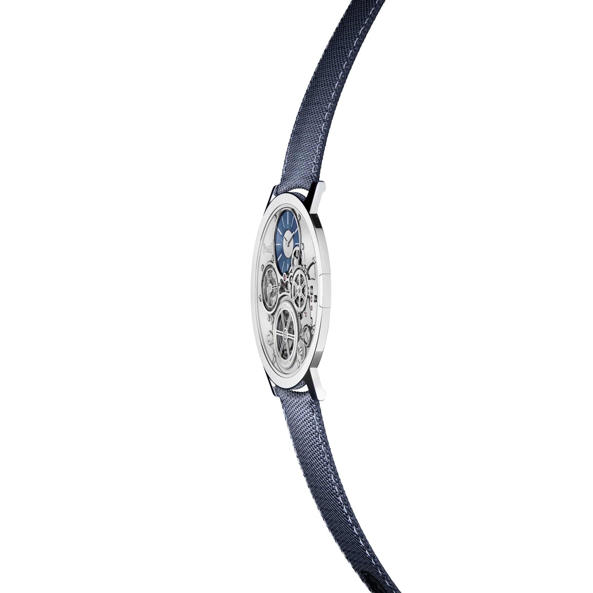 Cobalt Alloy Mechanical Ultra-Thin Watch - Piaget Men Luxury Watch G0A45501