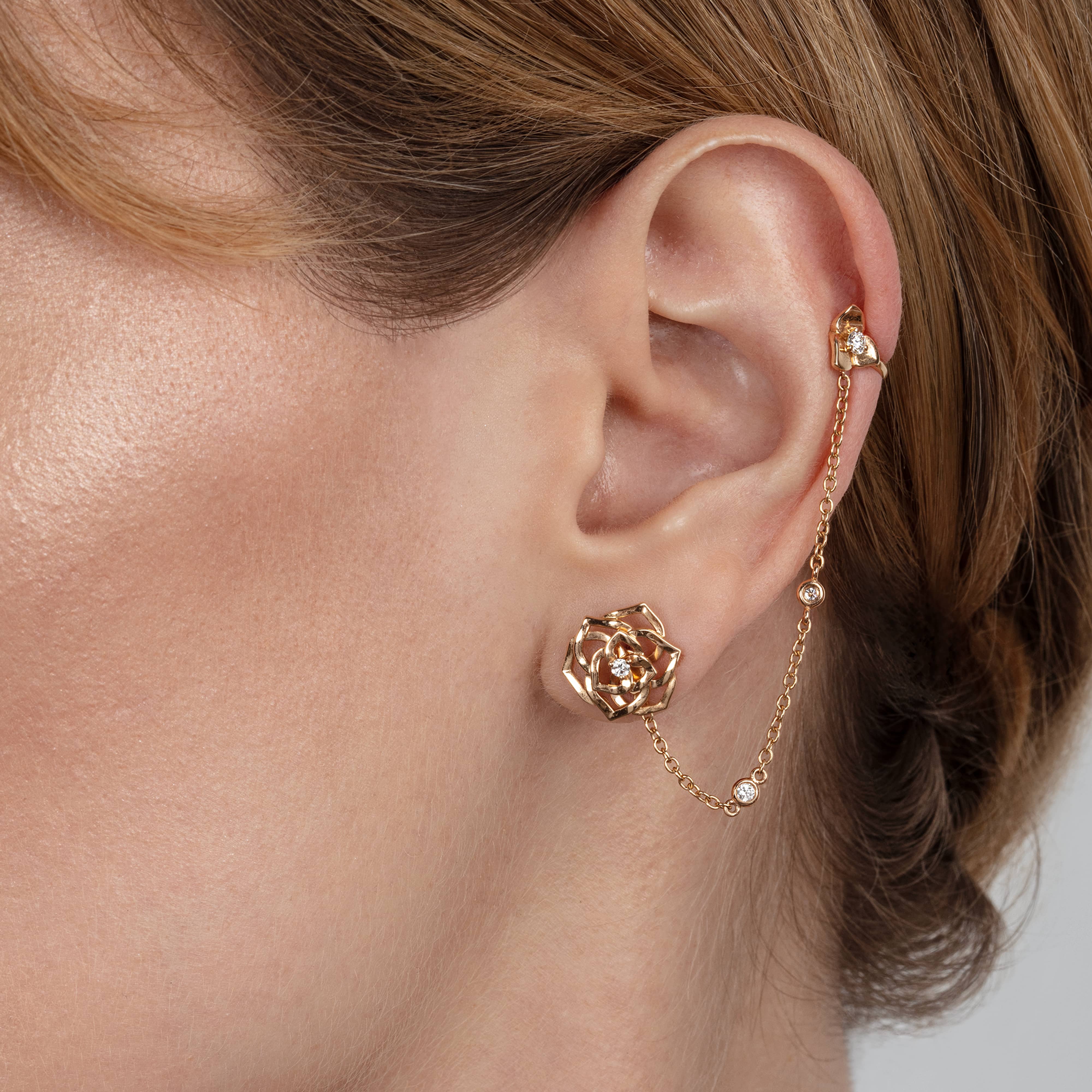 Rose gold Diamond Earrings G38U0077 Piaget Luxury Jewelry Online