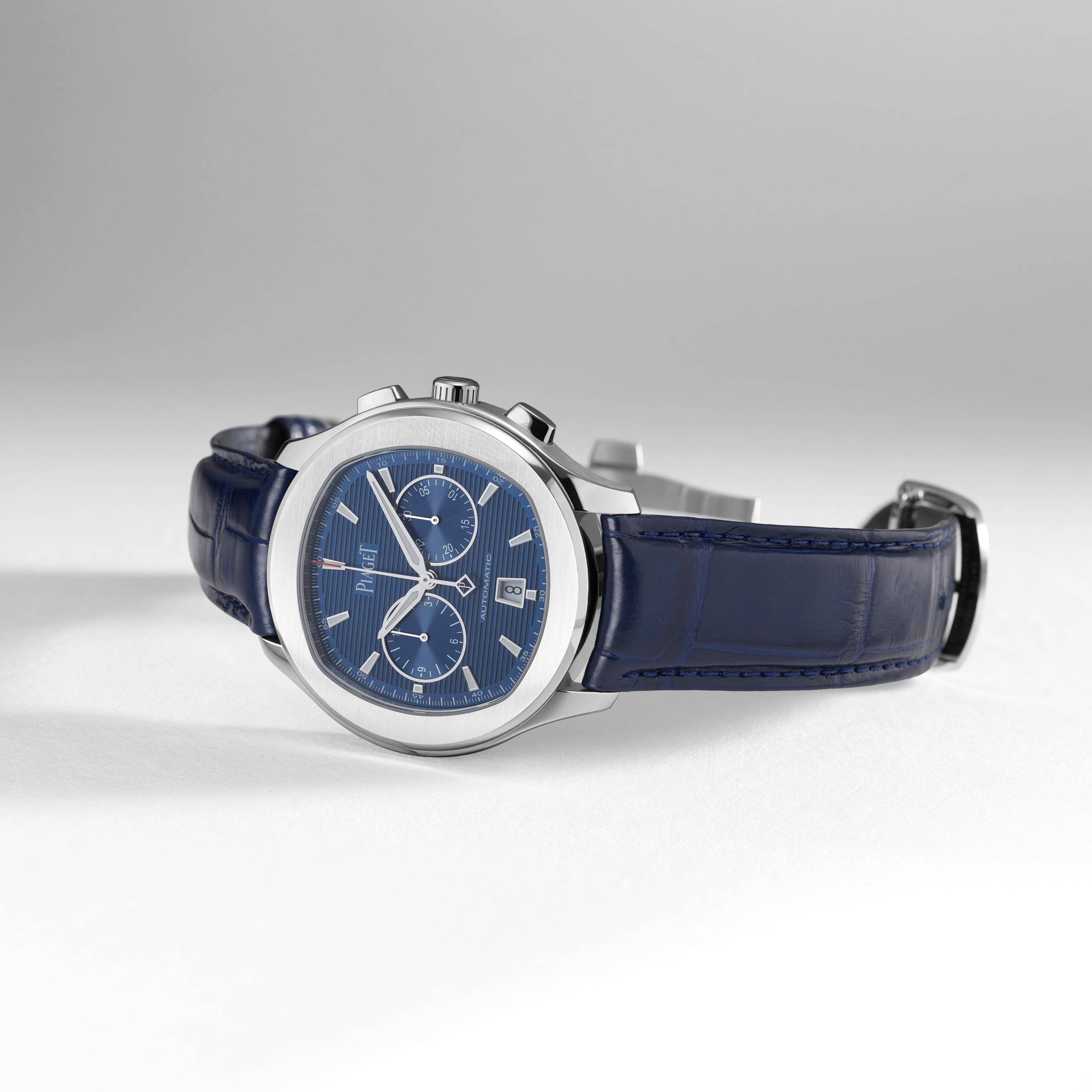 Steel Chronograph Watch - Piaget Luxury Men’s Watch G0A43002