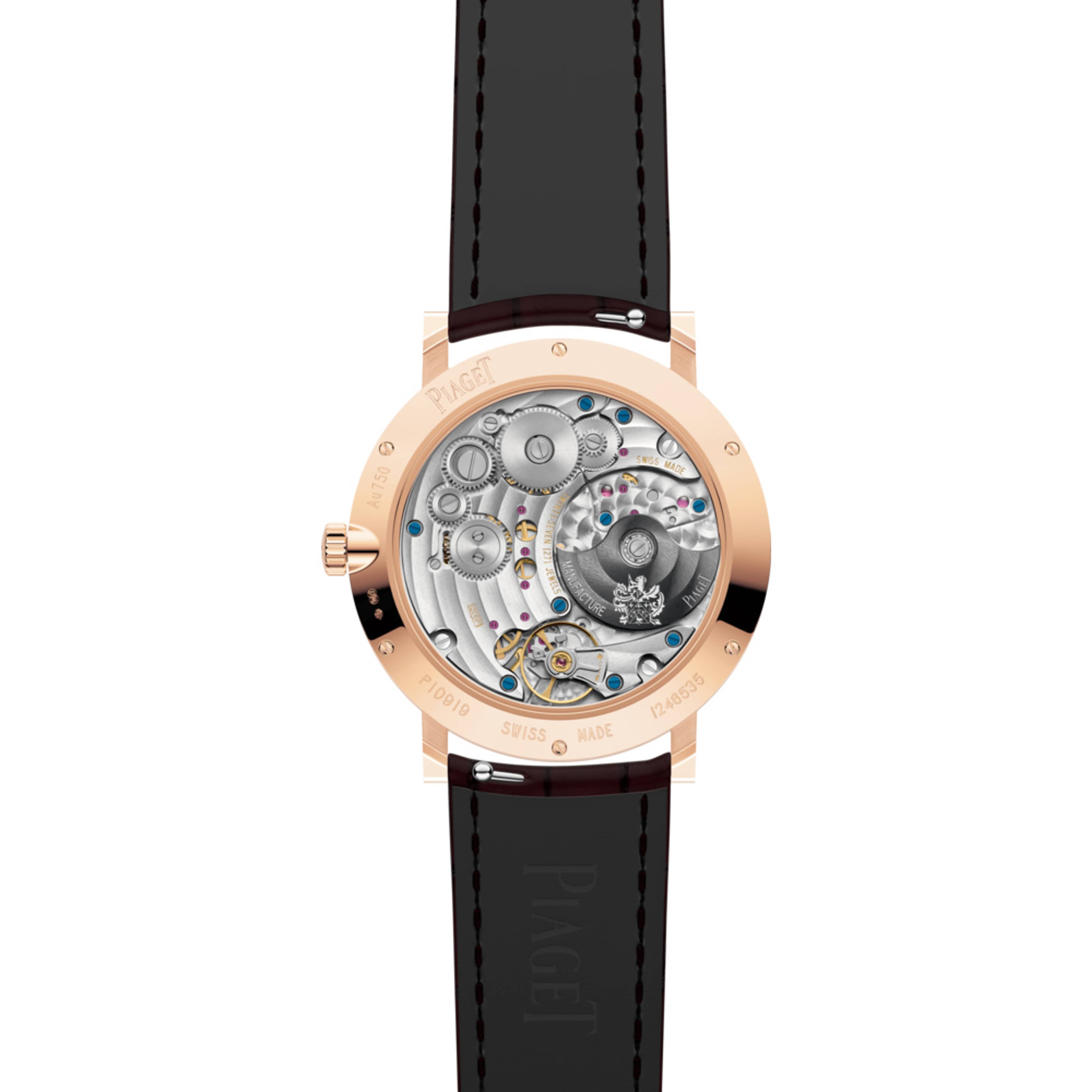 Rose Gold Self-Winding Ultra-Thin Watch - Piaget Men's Luxury Watch ...