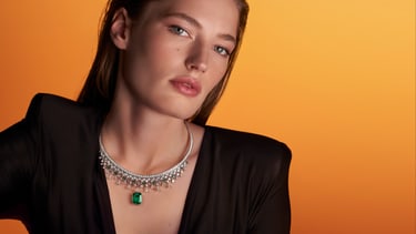 High jewelry necklace from Piaget Solstice collection