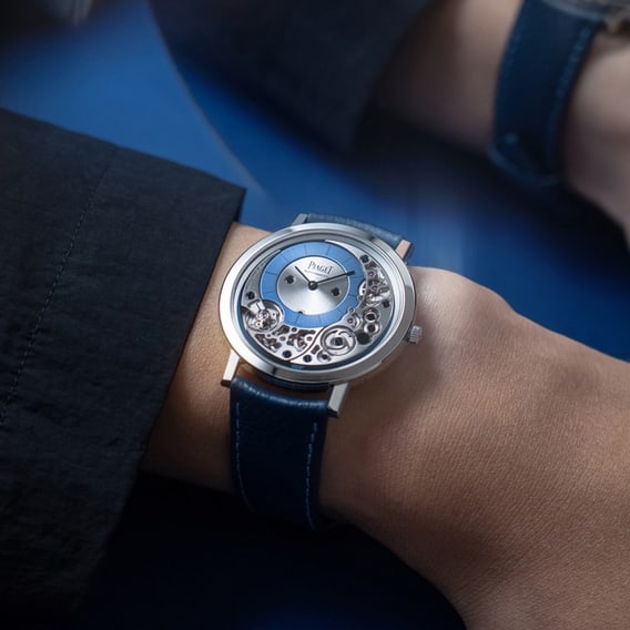 altiplano ultimate automatic white gold ultra-thin watch