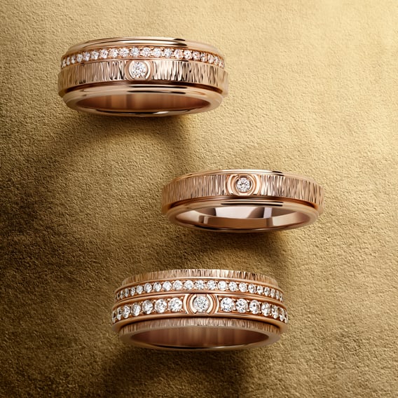 Bague Piaget Possession en or rose et diamants