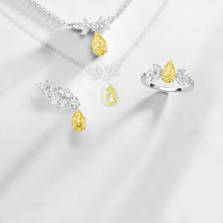 Piaget伯爵黃色鉆石高級珠寶
