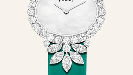 鉆石與祖母綠高級珠寶腕表