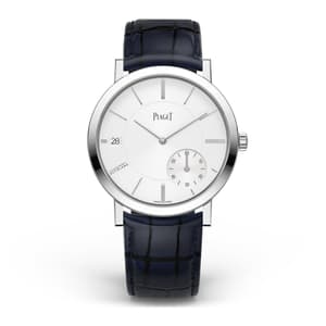 Piaget White Gold Sapphire Ultra Thin Watch G0A45402