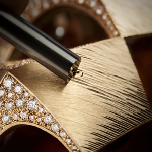 Piaget gold palace decor