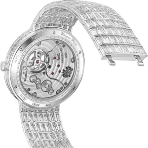 Piaget White Gold Diamond Ultra Thin Tourbillon Watch G0A47031