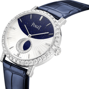 Piaget White Gold Diamond Automatic Moon Phase Watch G0A47105