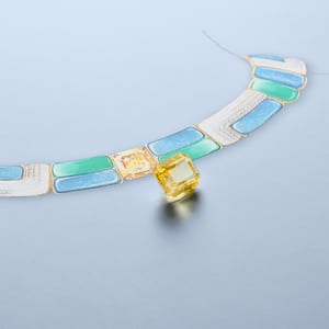 진귀한 스톤 네크리스
