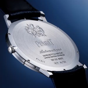 Piaget x Wristcheck engraved back