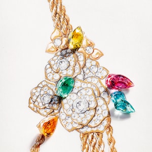 design of Piaget Rose fine jewellery