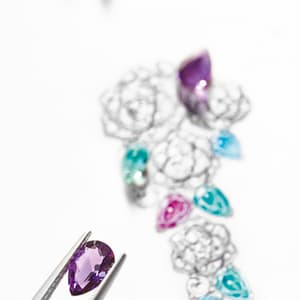 precious stones to adorn Piaget Rose jewellery