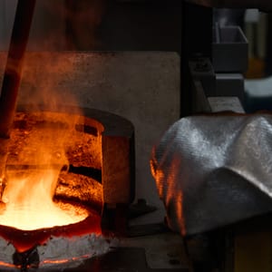 Four de fusion de l’or pour la fabrication de bijoux et de montres