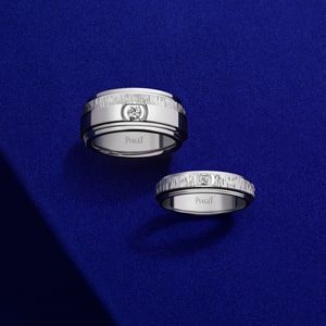 Bagues homme en or blanc et diamants
