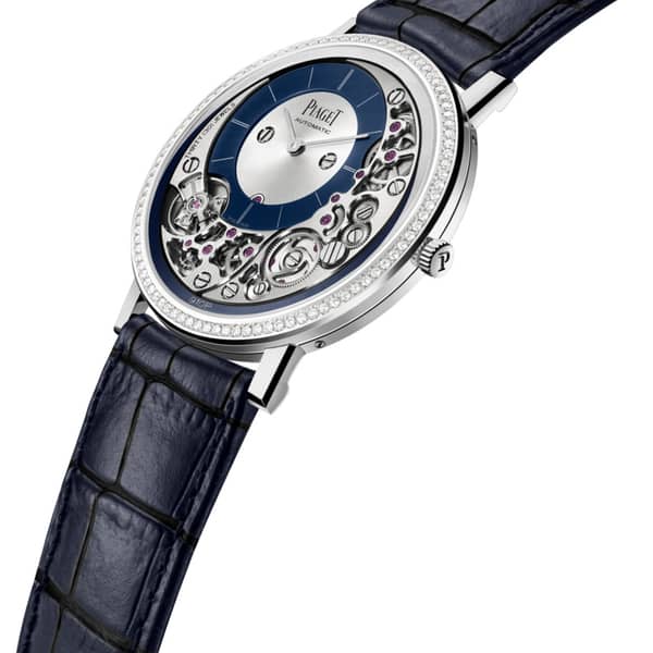 White Gold Diamond Ultra-Thin Watch - Piaget Men Luxury Watch G0A45121