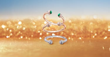 Женский браслет из розового золота с бриллиантами