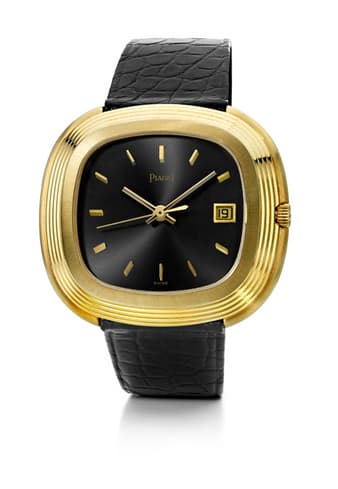 Piaget montre de luxe en or jaune