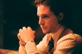 Kit Harington wears a Piaget Altiplano ultra-thin watch in rose gold