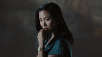 吳恬敏佩戴伯爵Limelight Gala玫瑰金鑽石腕錶