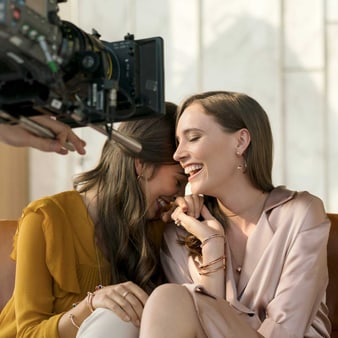 behind the scenes of Piaget Possession campaign