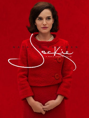 Natalie Portman的《第一夫人:積琪蓮甘迺迪》(Jackie)電影海報