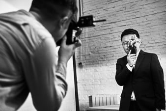 Bi Gan at Golden Horse Awards photoshoot