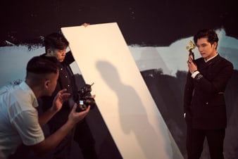 Roy Chiu at Golden Horse Awards photoshoot