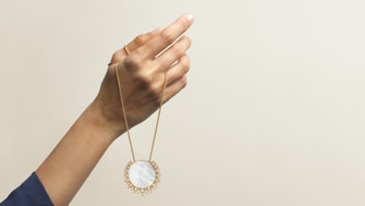 Rose gold Diamond Pendant G33U0081 - Piaget Luxury Jewelry Online