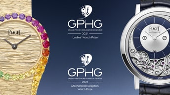 荣获2021年日内瓦高级钟表大赏（GPHG）两项大奖