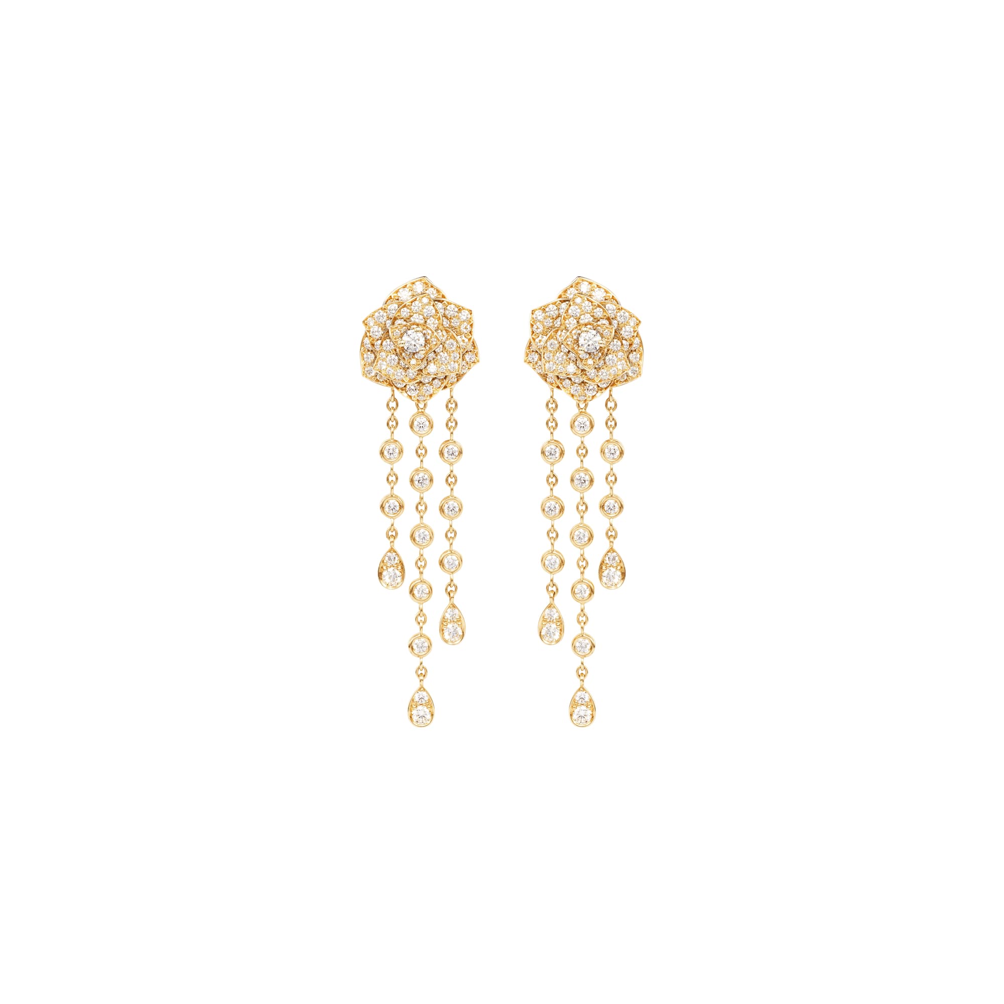 Rose gold Diamond Earrings G38U0075 - Piaget Luxury Jewelry Online