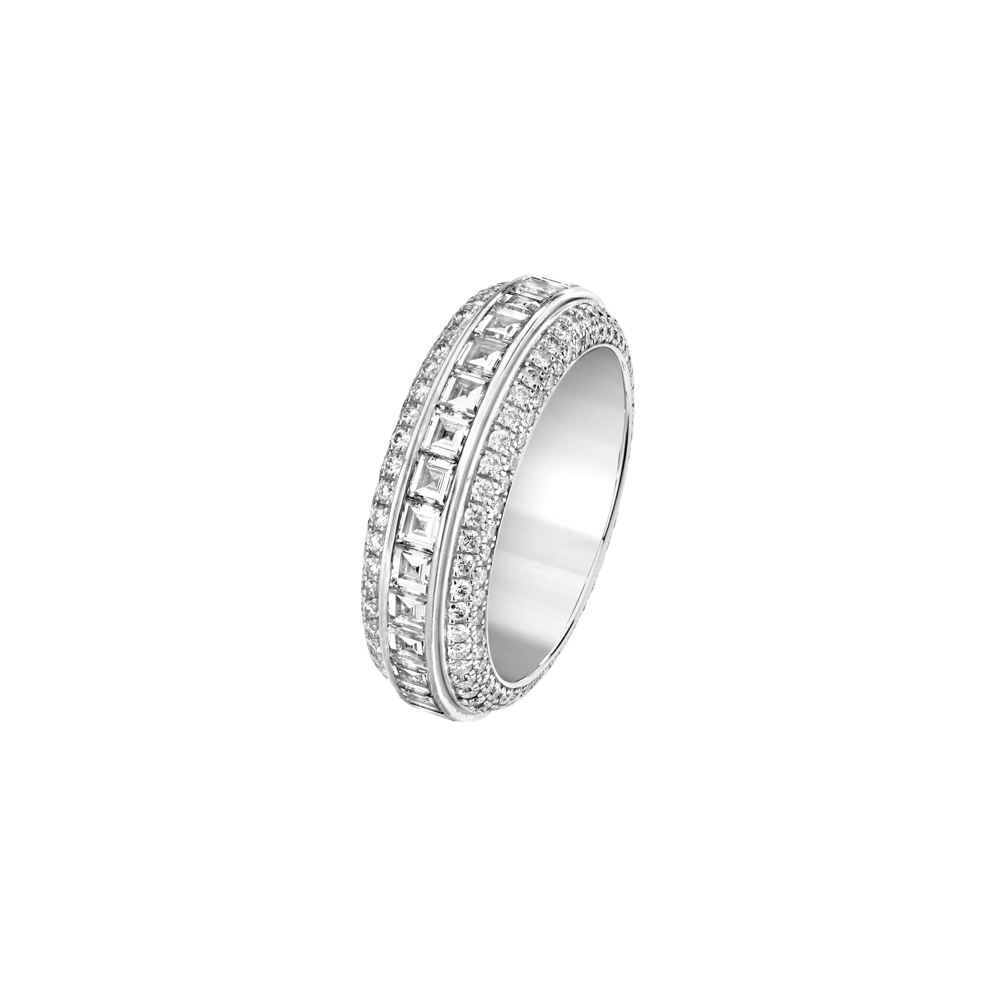 White Gold Diamond Wedding Ring G34A7400 Piaget Wedding Jewelry Online