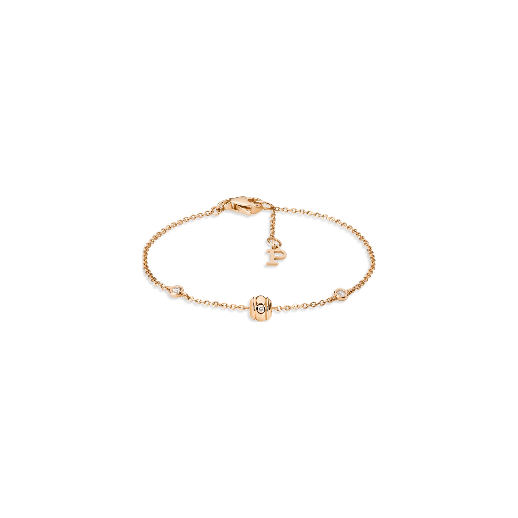 Rose gold Diamond Bracelet G36PV700 - Piaget Luxury Jewelry Online