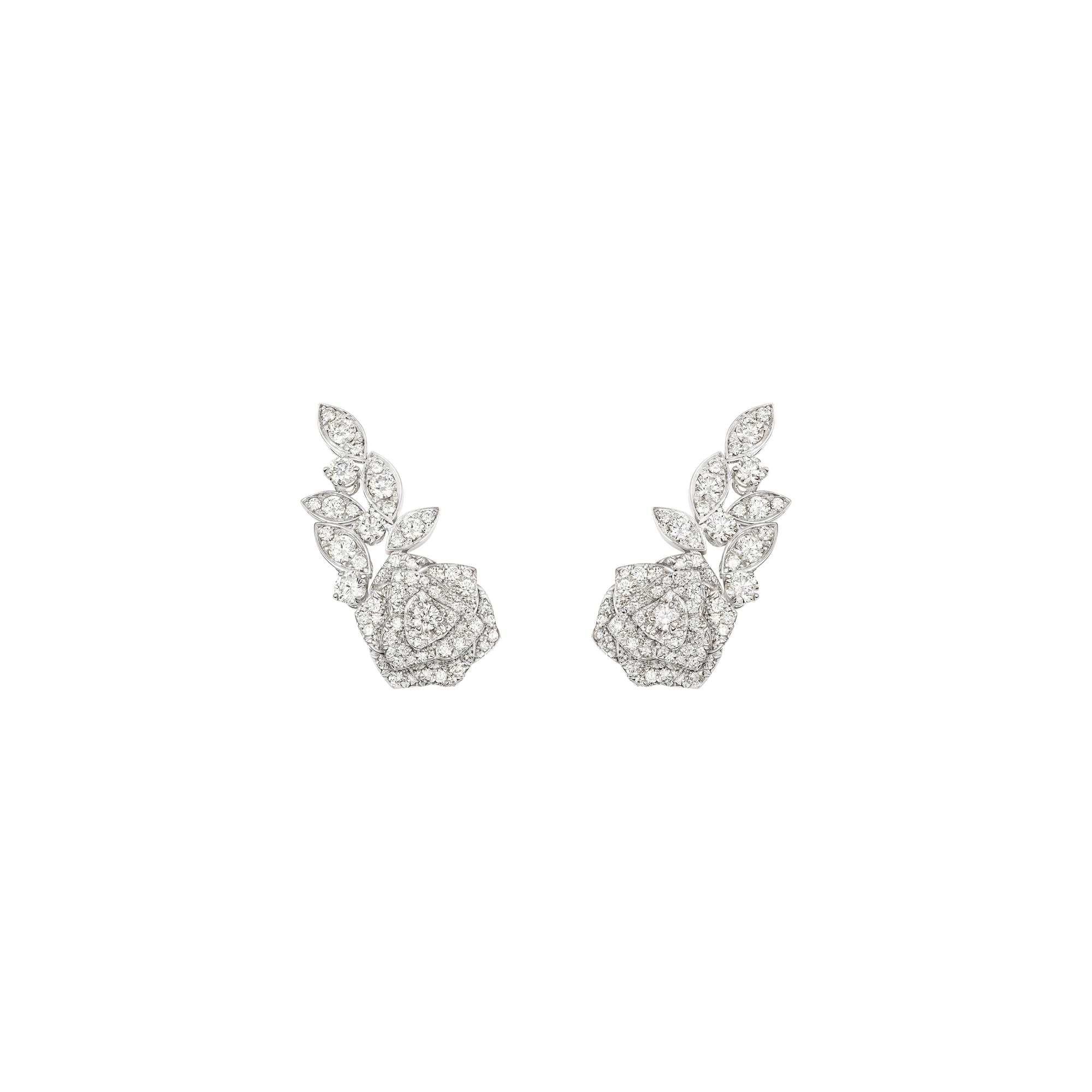 White gold Diamond Earrings G38U0076 - Piaget Luxury Jewelry Online