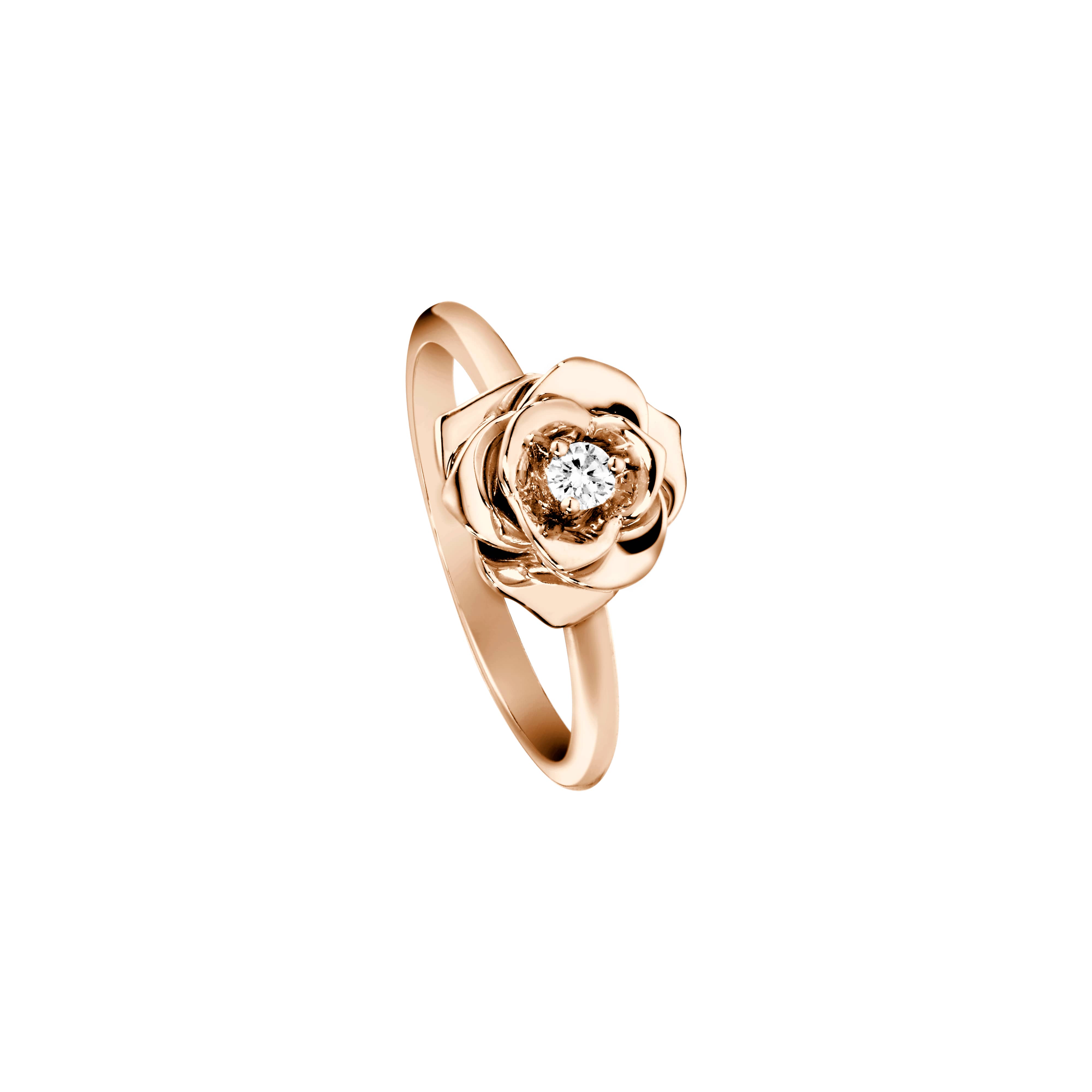 Bague Plaqué Or Rose Avec Jais – Superbe Bijou Vintage T56 (occasion)