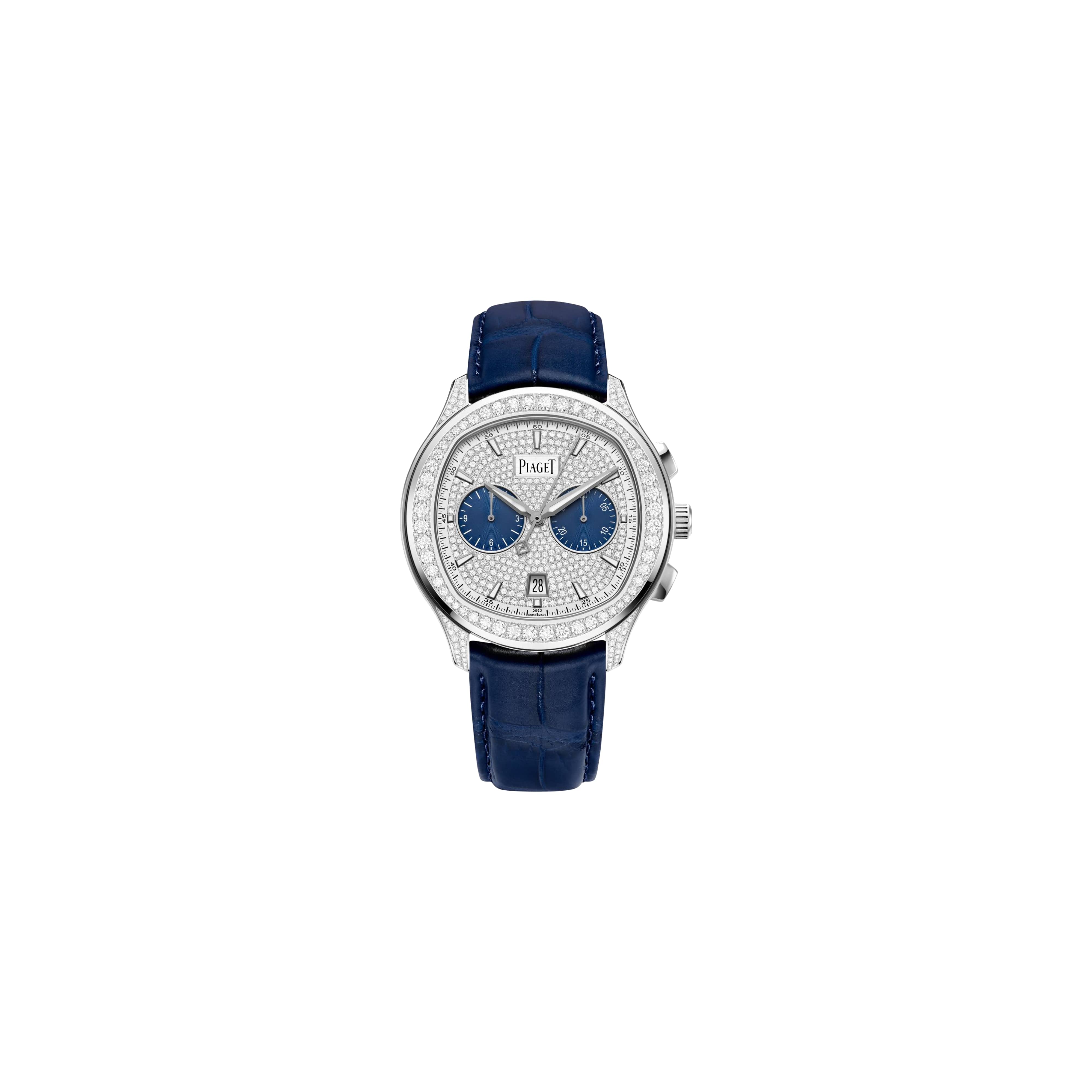 Automatic White Gold Diamond Watch - Piaget Luxury Watch G0A46049