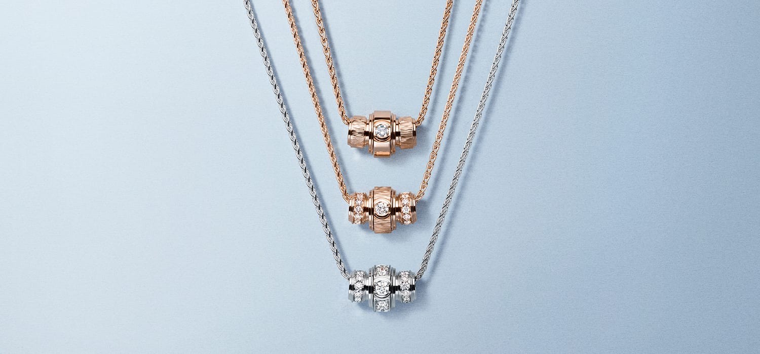 Rose gold Diamond Pendant G33U0081 - Piaget Luxury Jewelry Online