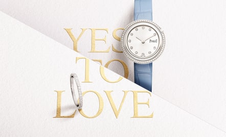 ホワイトゴールド製ダイヤモンドウォッチとリング