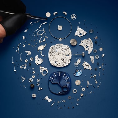 Piaget Polo Minute Repeater luxury watch, all its components