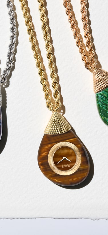 Swinging Pebbles Halskettenuhr