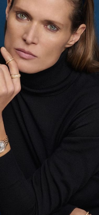 The Piaget Sixtie Watch, Steel Diamond Watch for Women