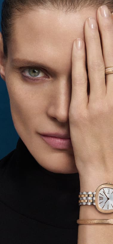 The Piaget Sixtie Watch, Steel Diamond Watch for Women