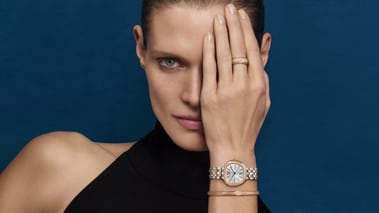 The Piaget Sixtie Watch, Steel Diamond Watch for Women