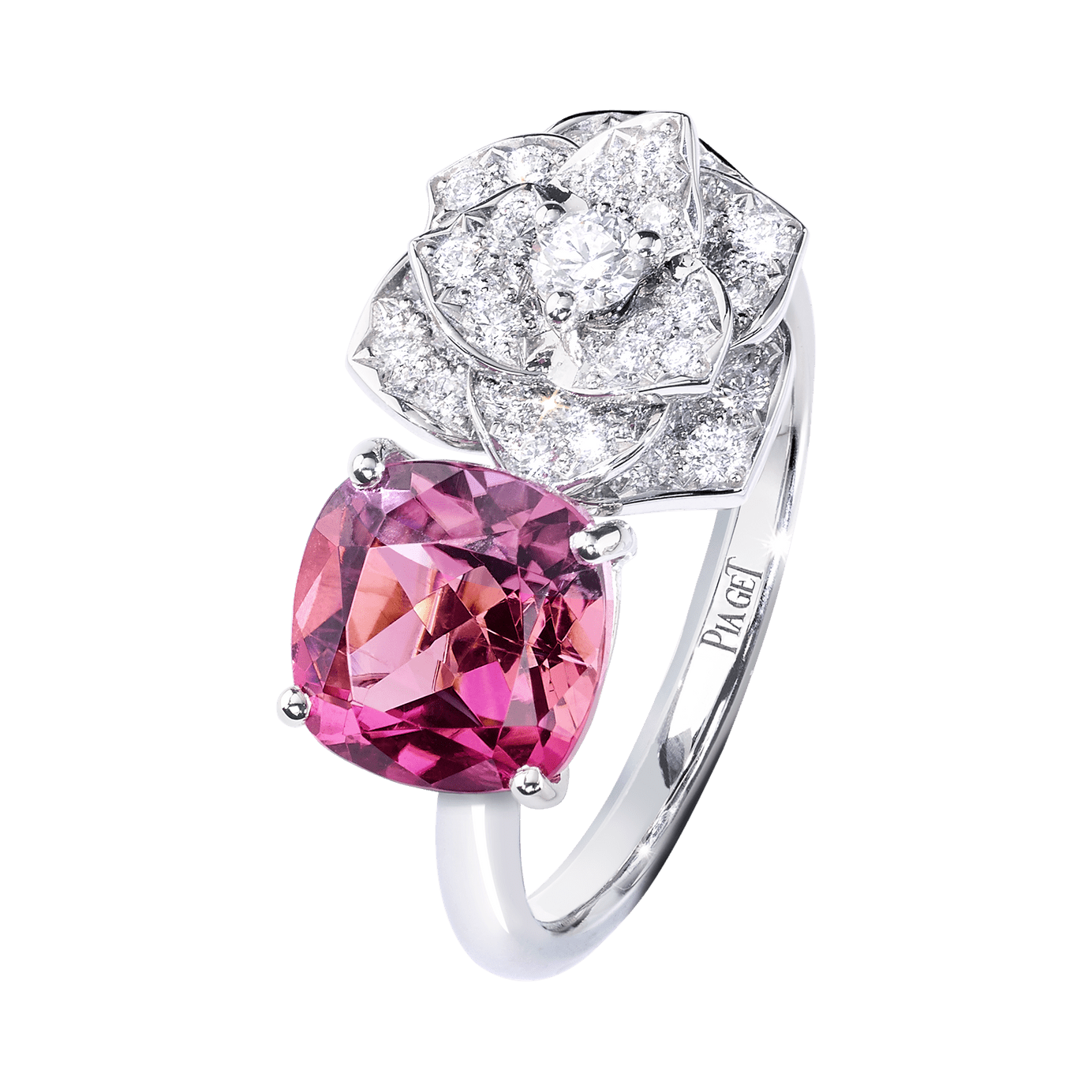 Piaget White Gold Tourmaline Diamond Ring G34UU600