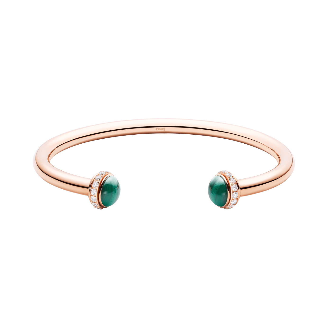 Rose gold Diamond open bangle bracelet  Piaget Luxury Jewellery G36PQ100